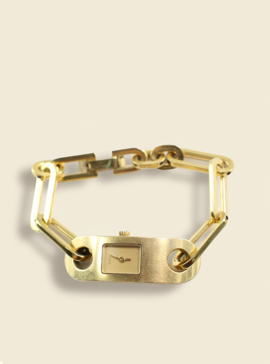 Gucci 1600 Chain Link Bangle Watch