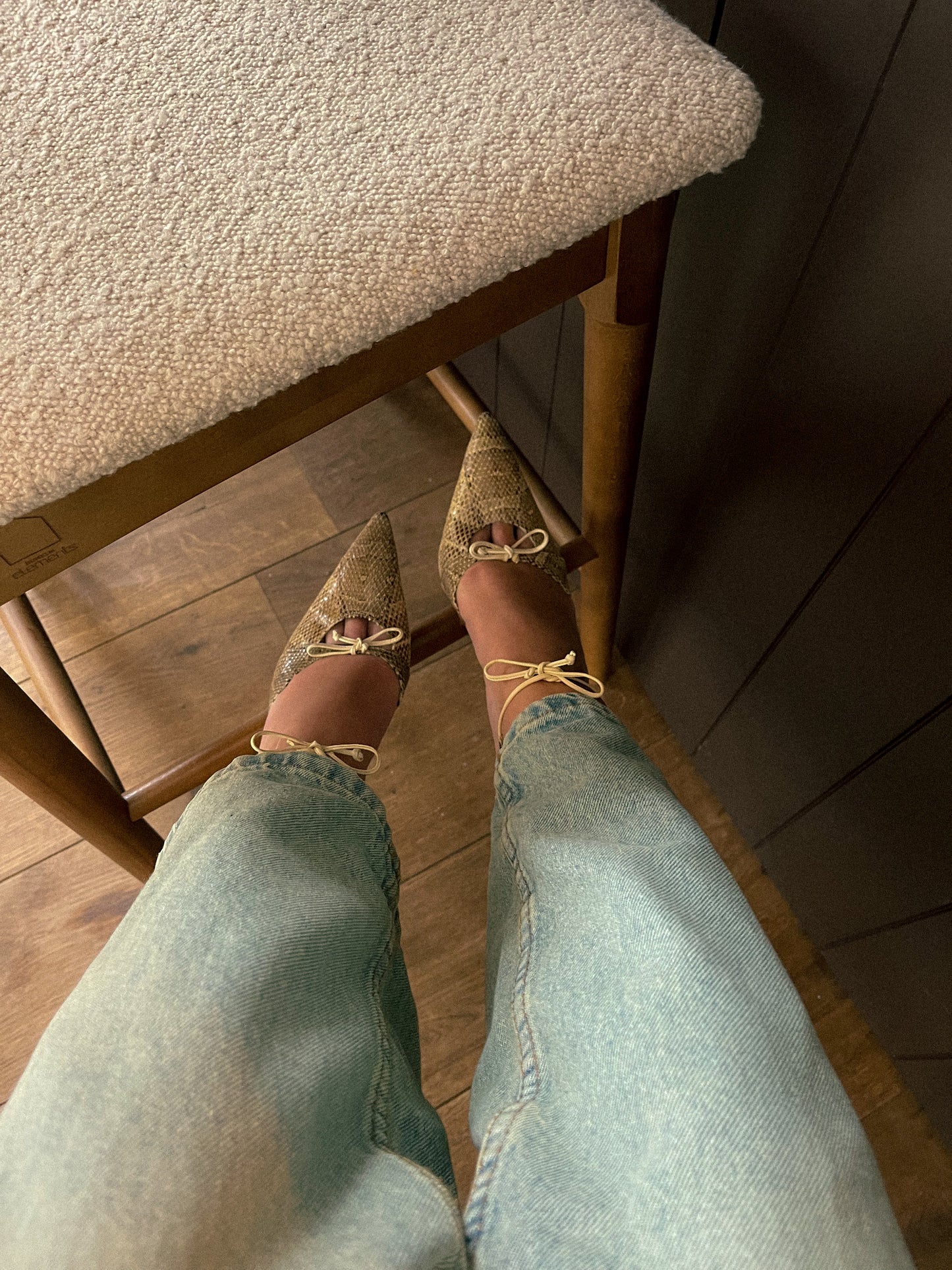 Gucci Tom Ford Snakeskin Heels