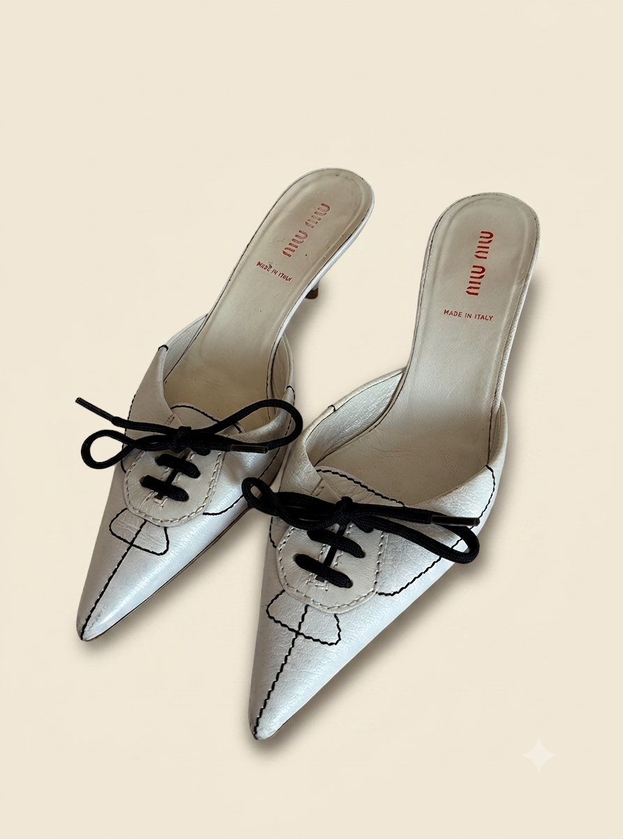 Miu Miu 'Sneaker' Football Mules
