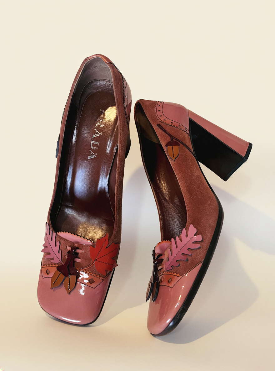 Prada F/W 1999 Acorn Heels